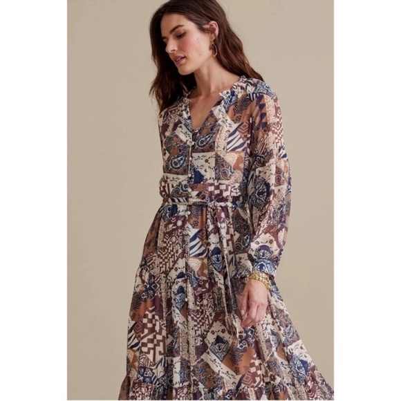 Soft Surroundings Hailey Maxi Dress - SIZE LARGE - Picture 3 of 16